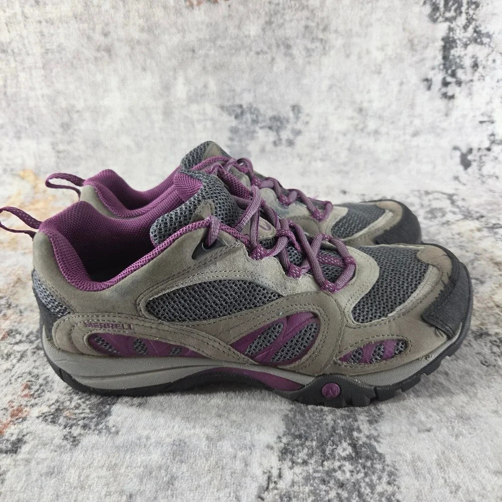 Merrell Azura Waterproof Hiking Shoes Womens 6.5 J24362W Low Trail Castle Rock